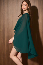 Load image into Gallery viewer, NEWEST ARRIVAL Forest Green Cape Romper

