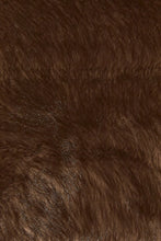 Load image into Gallery viewer, NEWEST ARRIVAL Chocolate Brown Fur Jacket
