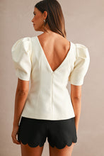 Load image into Gallery viewer, NEWEST ARRIVAL Black Scallop Skort
