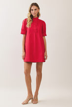 Load image into Gallery viewer, NEWEST ARRIVAL *PREORDER 9/24* Red Ruffle Trim Dress
