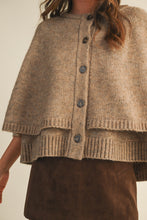 Load image into Gallery viewer, NEWEST ARRIVAL Knit Cardigan Cape Sweater

