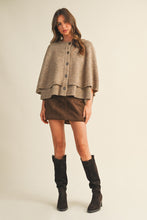 Load image into Gallery viewer, NEWEST ARRIVAL Knit Cardigan Cape Sweater

