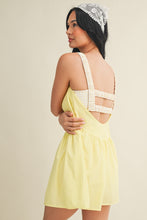 Load image into Gallery viewer, NEWEST ARRIVAL Yellow Gingham Athletic Cut Out Dress
