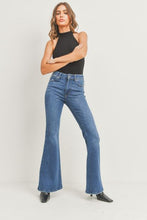 Load image into Gallery viewer, NEWEST ARRIVAL JBD Low Rise Dark Wash Flare Denim Jeans
