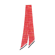 Load image into Gallery viewer, NEWEST ARRIVAL Red Tailgate Game Day Twilly Neck Scarf
