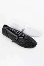 Load image into Gallery viewer, NEWEST ARRIVAL Black Jelly Ballet Flats
