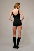 Load image into Gallery viewer, NEWEST ARRIVAL Black Western Stitched Bodysuit
