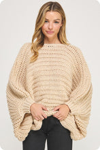 Load image into Gallery viewer, NEWEST ARRIVAL *PREORDER 11/21* Ivory Large Bow Reversible Sweater
