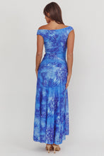 Load image into Gallery viewer, NEWEST ARRIVAL Royal Blue Floral Maxi Dress
