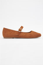 Load image into Gallery viewer, NEWEST ARRIVAL Brown Suede Ballet Flats
