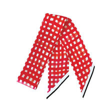 Load image into Gallery viewer, NEWEST ARRIVAL Red Tailgate Game Day Twilly Neck Scarf
