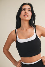 Load image into Gallery viewer, NEWEST ARRIVAL Black Contrast Binding Athletic Shorts Set
