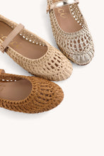 Load image into Gallery viewer, NEWEST ARRIVAL Natural Woven Crochet Ballet Flats
