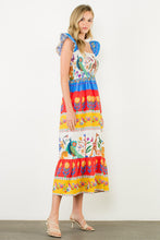 Load image into Gallery viewer, NEWEST ARRIVAL Colorful Zoo Animal Midi Dress
