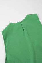 Load image into Gallery viewer, NEWEST ARRIVAL Off White or Green 3D Flower Skirt Set
