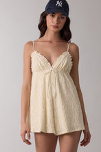 Load image into Gallery viewer, NEWEST ARRIVAL Natural Tan Sweetheart Mini Romper
