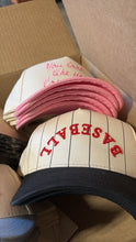 Load image into Gallery viewer, NEWEST ARRIVAL Black/Red Baseball Trucker Hat
