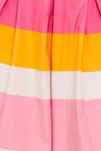 Load image into Gallery viewer, NEWEST ARRIVAL Pink/Orange Midi Skirt Set
