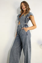 Load image into Gallery viewer, FINAL SALE Denim Vest and Pants Set
