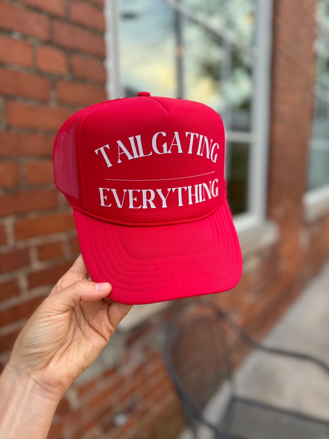 FINAL SALE Tailgating Over Everything Gameday Trucker Hat