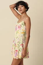 Load image into Gallery viewer, NEWEST ARRIVAL Yellow Floral Flare Dress

