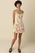 Load image into Gallery viewer, NEWEST ARRIVAL Yellow Floral Flare Dress
