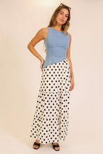 Load image into Gallery viewer, NEWEST ARRIVAL Denim Asymmetrical Sleeveless Blouse
