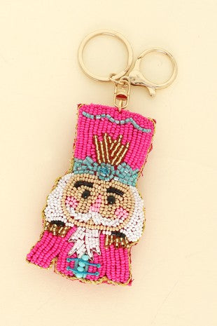 NEWEST ARRIVAL Nutcracker Beaded Keychain