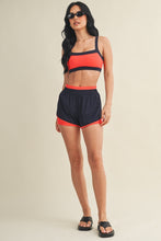 Load image into Gallery viewer, NEWEST ARRIVAL Blood Orange Double Layered Running Shorts Set
