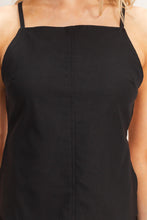 Load image into Gallery viewer, NEWEST ARRIVAL Black Strappy Back Skort Set
