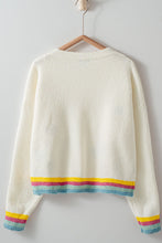 Load image into Gallery viewer, Colorful Heart Knit Cardigan
