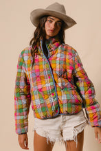Load image into Gallery viewer, NEWEST ARRIVAL Multicolored Quilted Jacket
