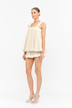 Load image into Gallery viewer, NEWEST ARRIVAL Natural Linen Layered Mini Dress
