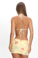 Load image into Gallery viewer, NEWEST ARRIVAL Yellow Sequin Bikini 3 Piece Set
