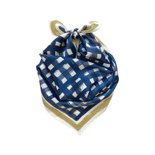 Load image into Gallery viewer, NEWEST ARRIAVL Navy/Gold Game Day Scarf

