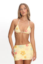 Load image into Gallery viewer, NEWEST ARRIVAL Yellow Sequin Bikini 3 Piece Set
