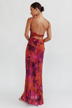 Load image into Gallery viewer, LAST ONE Dark Rose Print Maxi Dress
