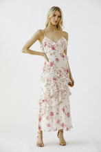 Load image into Gallery viewer, Sweet Pink Floral Maxi Dress

