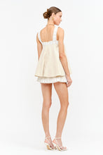 Load image into Gallery viewer, NEWEST ARRIVAL Natural Linen Layered Mini Dress

