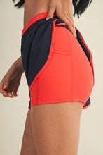Load image into Gallery viewer, NEWEST ARRIVAL Blood Orange Double Layered Running Shorts Set
