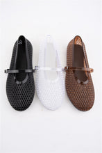 Load image into Gallery viewer, NEWEST ARRIVAL Black Jelly Ballet Flats
