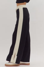 Load image into Gallery viewer, NEWEST ARRIVAL Black/Ivory Sporty Pants Set
