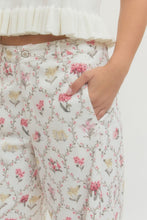 Load image into Gallery viewer, NEWEST ARRIVAL Pink Floral Denim Jeans

