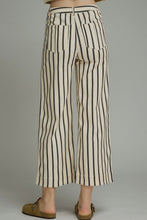 Load image into Gallery viewer, NEWEST ARRIVAL Black Striped Ankle Length Jeans
