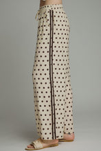 Load image into Gallery viewer, NEWEST ARRIVAL Off White/Brown Polka Dot Pants Set

