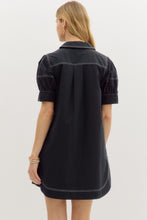 Load image into Gallery viewer, NEWEST ARRIVAL Black or Red Zipper Front Dress

