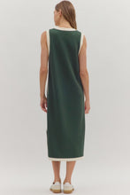 Load image into Gallery viewer, NEWEST ARRIVAL Forest Green Sleeveless Comfy Midi Dress
