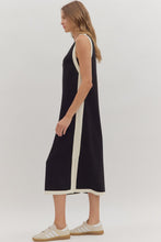 Load image into Gallery viewer, NEWEST ARRIVAL *PREORDER 9/28* Black Sleeveless Comfy Midi Dress
