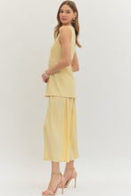 Load image into Gallery viewer, NEWEST ARRIVAL Yellow Layered Midi Dress
