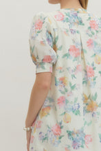 Load image into Gallery viewer, NEWEST ARRIVAL Off White Spring Floral Midi Dress
